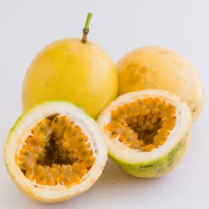 Yellow Passion Fruit Live Plant - Fruit Vine Starter Plant - 5-7 Inch - Garden Ready