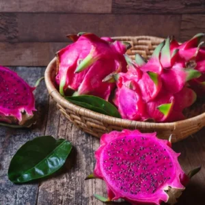 Dragon Fruit Plant Live - Red Dragon Fruit Plant in 3 Gallon Pot, 2-3 Feet Tall