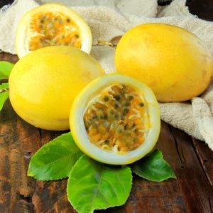 Yellow Passion Fruit Plant - 4-6 Inch Starter Vine, Tropical