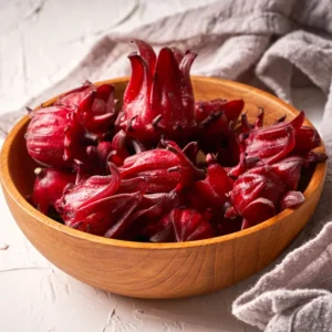 Red Roselle Hibiscus Plant - 4-7 inch Sorrel Jamaica Hibiscus Flower