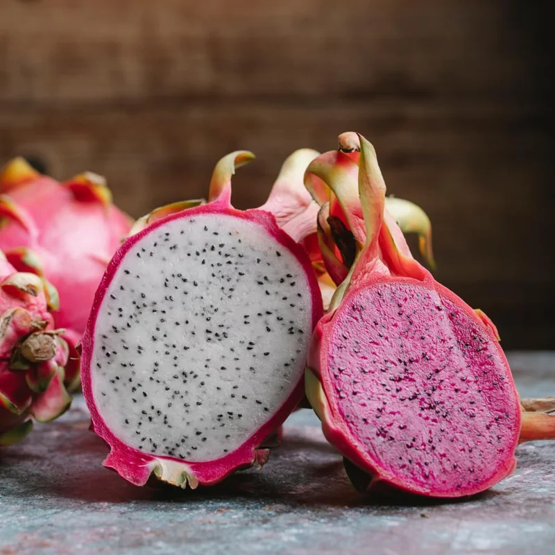 Dragon Fruit Cuttings - Purple & White Variety - Unrooted 8-10 Inch