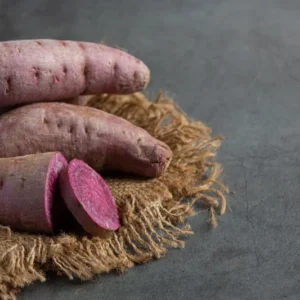 Purple Sweet Potato Slips - 10 Sweet Potato Cuttings for Planting