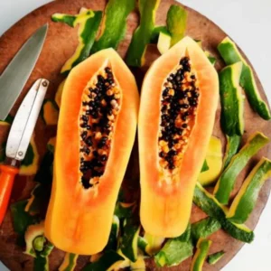 Papaya Plant Live 5-10 Inch - Tropical Fruit Tree for Containers