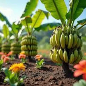 10 Lakatan Banana Starter Plugs - Musa acuminata 'Lakatan' Live Plant - Sweet Dessert Fruit - Image 2