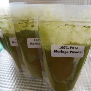 4 Oz Moringa Powder - 100% Pure, Additive-Free Superfood Supplement - Image 1