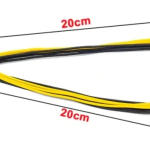 9 inch PCI Express 8 Pin to Dual 6+2 Pin Power Cable for PC VGA Video Card - Image 6