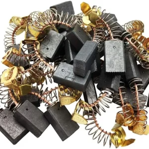 Carbon Brush 17x10x6mm for Angle Grinder - 1 Pair Replacement Tool Part - Image 1