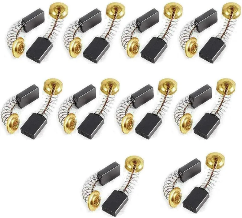 Carbon Brushes for Electric Motors - 1pc, 16x11x5mm Repair Part - Image 1