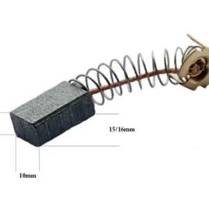 Carbon Brushes for Power Tools - 1 Pair Replacement for CB100 CB101 CB103 108 114 CB124 181030-1 191945 - Image 3