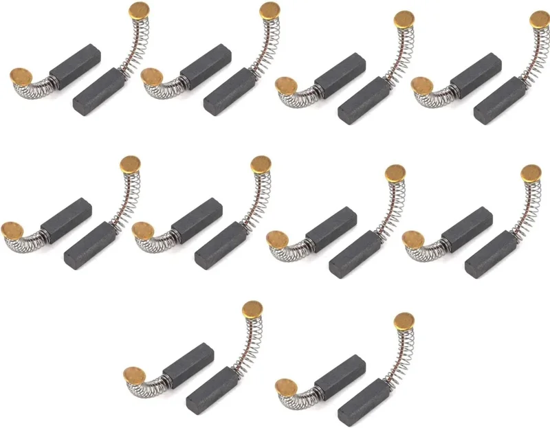 Carbon Motor Brushes 17mm x 6mm x 6mm - Power Tool Replacement Parts (Pair) - Image 2