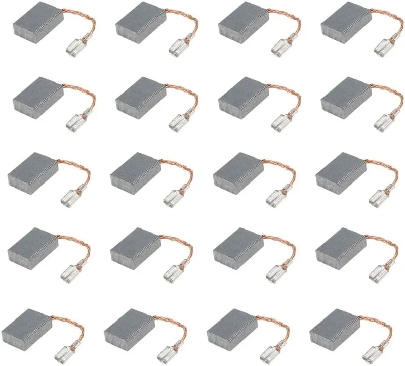 Carbon Motor Brushes for Power Tool - 15mm x 10mm x 5mm Replacement Pair - Image 2