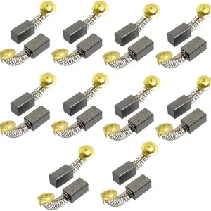 Carbon Motor Brushes for Power Tools - 13mm x 7.5mm x 6mm Replacement Pair - Image 2