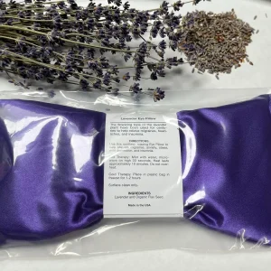Carolina Lavender Eye Pillow, Aromatherapy Spa/Yoga Eye Mask, Self-care Gift - Image 6