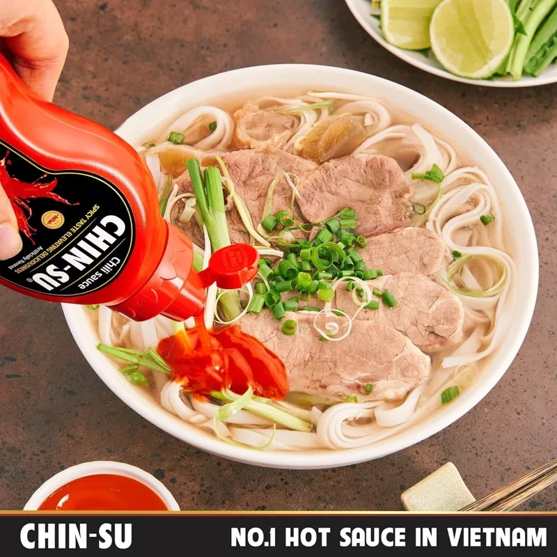 Chin-Su Sweet Sriracha Chili Hot Sauce 250g - Authentic Vietnamese Flavor - Image 2