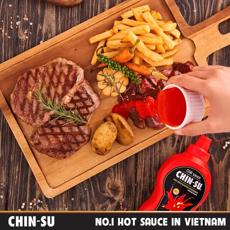 Chin-Su Sweet Sriracha Chili Hot Sauce 250g - Authentic Vietnamese Flavor - Image 3