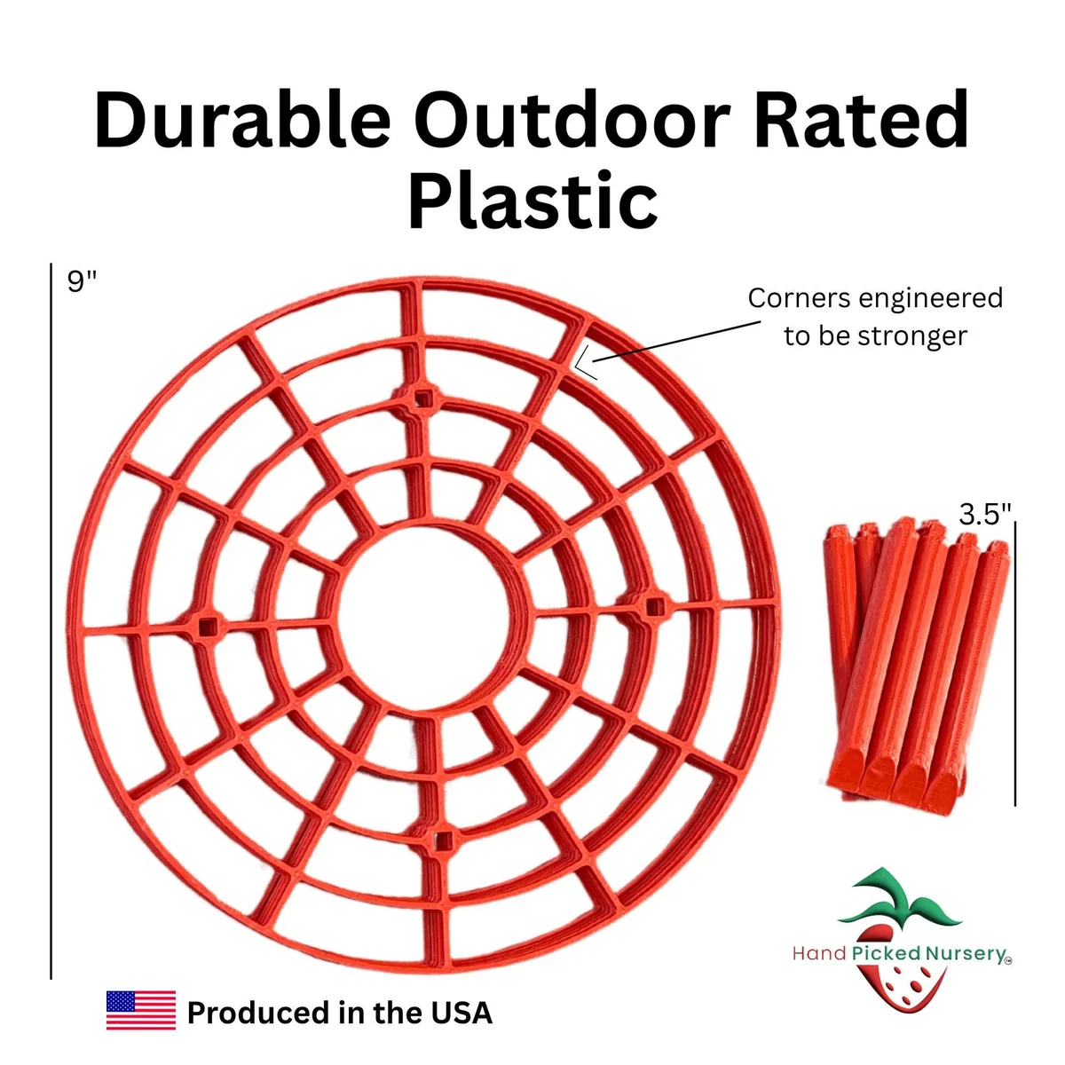 Everbearing Strawberry Plants Bare Root with Supports - USA Grown, Zones 4-9 - Image 5