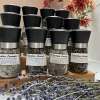 Lavender Seasoning Collection - Sea Salt & Peppercorn Blends in Grinders, 2-Pack - Image 1