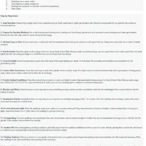 Native Tennessee Swamp Mallow Hibiscus Seeds - Perennial Wetland Plant - Image 3