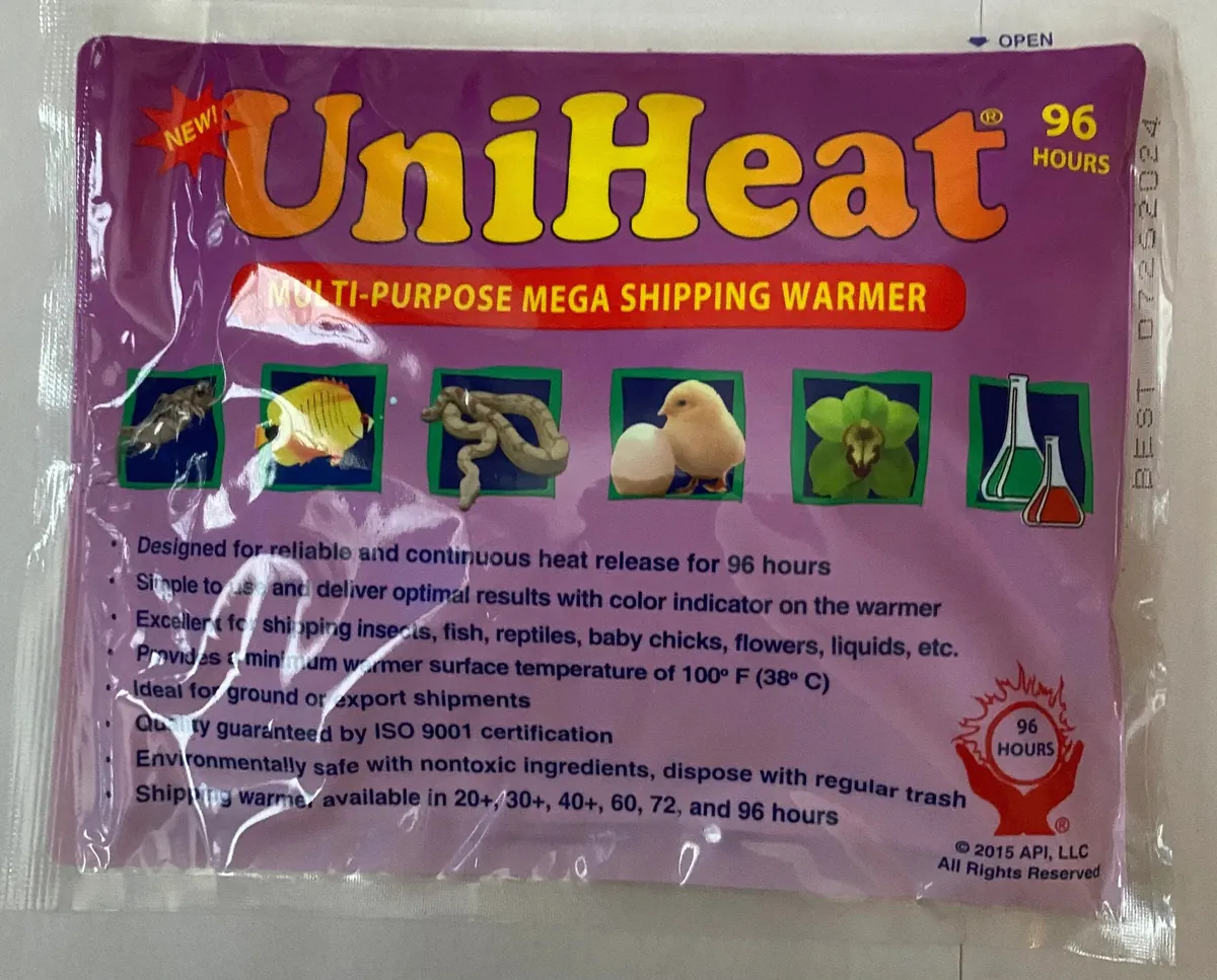 Plant Shipping Heat Pack Add-On – 96 or 110 Hour Duration – For Live Plants - Image 1