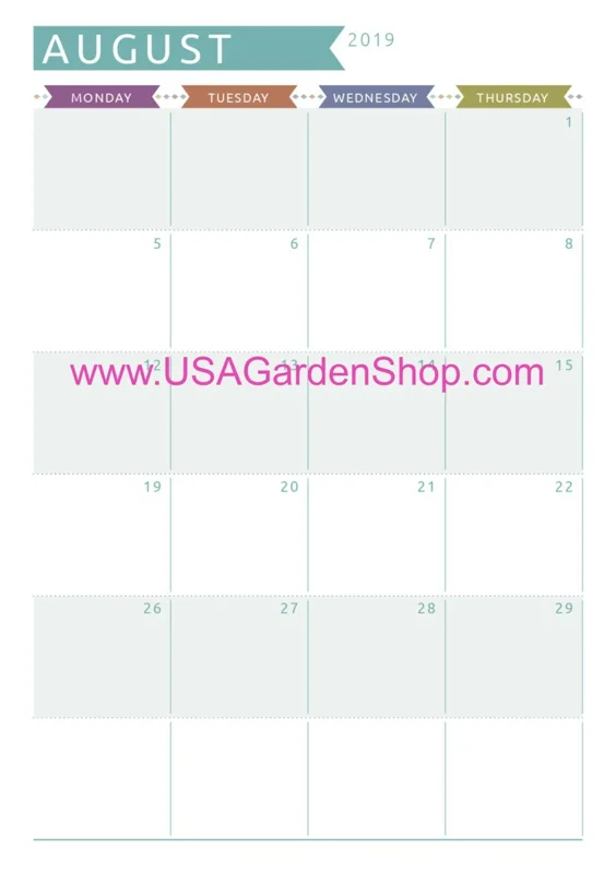 Printable Weekly Planner Kit - Casual Style Week at a Glance File - Large - Image 8