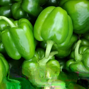 Bushel Buster Bell Pepper Seeds - Sweet Green, 50+ Seeds, Outdoor Vegetable - Image 2