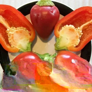 Red Pimento Pepper Seeds - 500 Count Vegetable Seeds for Outdoor Gardens - Image 1