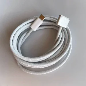 Used Apple MacBook Air M2 MagSafe 3 Charging Cable - Gray, 2m Power Cable - Image 2