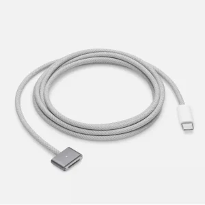 Used Apple MacBook Air M2 MagSafe 3 Charging Cable - Gray, 2m Power Cable - Image 5