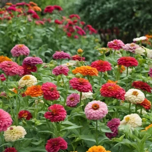 Zinnia Flower Seeds Mix - Vibrant Colors for Your Garden - Easy to Grow Annual - Image 2