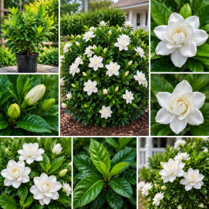 Cape Jasmine Live Plant - 2 Pack, 5-7 Inch Tall, Fragrant Gardenia