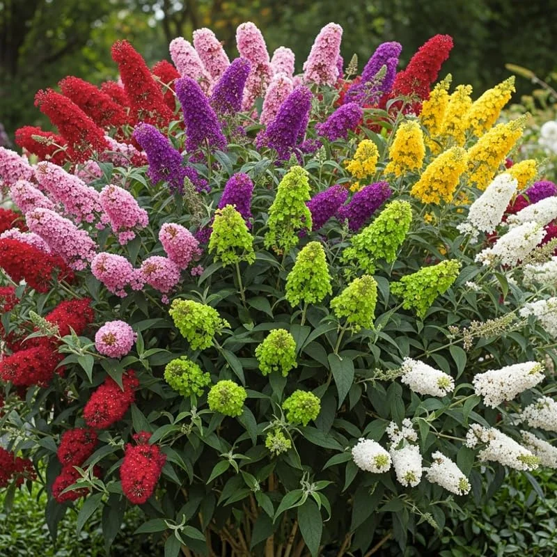 Butterfly Bush Live Shrub Plant – Buddleia, 5-10 Inches Tall, Attracts Butterflies - Image 6