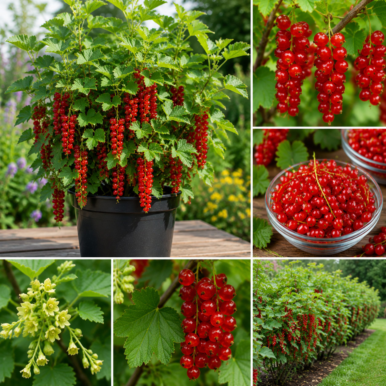 Red Currant Tree Live Plant - 2 Year Old Bareroot - Grow Your Own Currant Berries