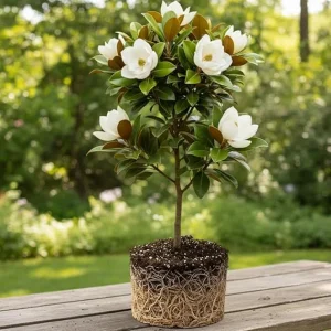 Sweetbay Magnolia Tree Live Plant, 6-9 Inch Tall, Green Magnolia Shrub - Image 7