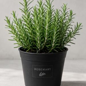 Set of 3 Blue Rosemary Live Plants 4-8 Inches Tall - Fragrant Culinary Herb
