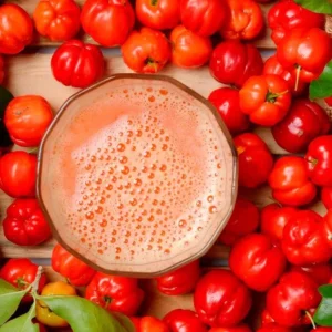 Barbados Cherry Live Plant (Malpighia emarginata) – Set of 2, 4-6