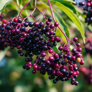 American Black Elderberry Seeds - 50 Heirloom Sambucus Canadensis for Gardens - Image 4