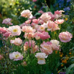 Appleblossom Silky Chiffon Poppy Seeds - 100 Seeds, Ornamental Garden Blooms - Image 5