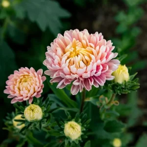 Aster Chamois Seeds - Untreated Annual, Creamy Blooms, 50 Seeds - Image 2