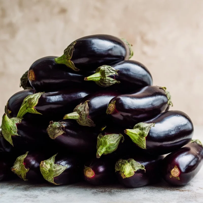 Black Beauty Eggplant Seeds – Classic Heirloom, 50 Seeds, Full Sun, Outdoor - Image 2