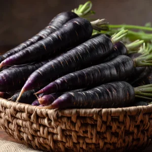 Black Nebula Carrot Seeds - Heirloom Deep Purple, Antioxidant-Rich (250 Count) - Image 1