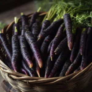 Black Nebula Carrot Seeds - Heirloom Deep Purple, Antioxidant-Rich (250 Count) - Image 3