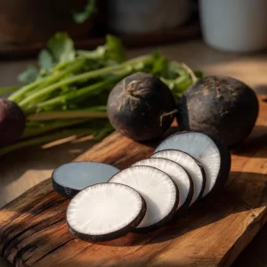 Black Spanish Round Radish Seeds - Heirloom Winter Crop, 250 Seeds - Image 2