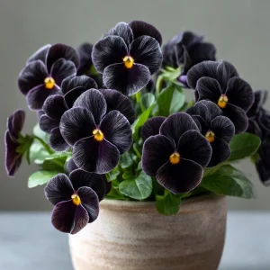 Black Viola Sorbet Seeds, 25 Seeds - Velvet-Purple Blooms for Garden & Containers - Image 2