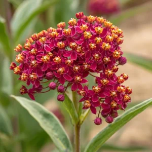 Blood Flower Milkweed Seeds - Vibrant Red Blooms, 50 Seeds, Pollinator Friendly - Image 3