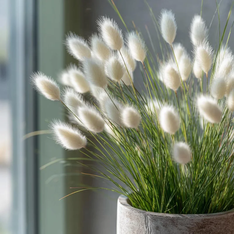 Bunny Tails Grass Seeds - Heirloom Ornamental Ornamental Grass, 50 Seeds, Outdoor - Image 1