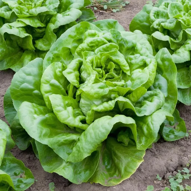 Butterhead Lettuce Seeds – Heirloom Garden Greens – 500 Seeds – Easy Grow - Image 1