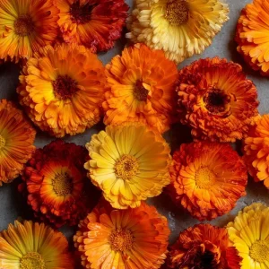 Calendula Pacific Beauty Mix Seeds - Heirloom Pot Marigold, 50+ Seeds - Image 2