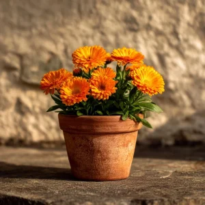 Calendula Pacific Beauty Mix Seeds - Heirloom Pot Marigold, 50+ Seeds - Image 4