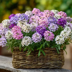 Candytuft Mixed Color Seeds - 200 Heirloom Iberis umbellata Flower Seeds for Gardens - Image 1