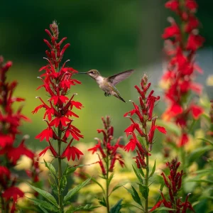 Cardinal Flower Lobelia Seeds (250 Seeds) - Heirloom Lobelia cardinalis for Pollinator Gardens - Image 1